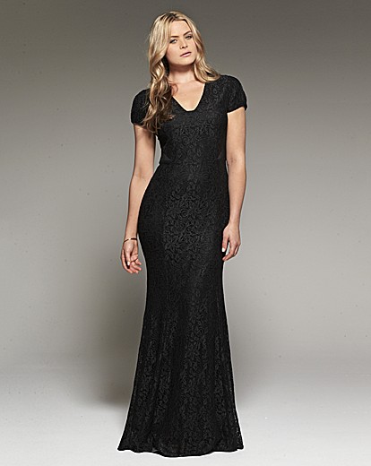 Project D London Olympia Lace Maxi Dress