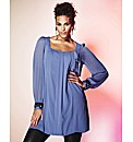 Grazia Cuff Detail Tunic Top