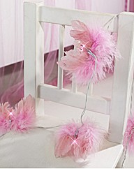 Pink Wing Fairy Lights