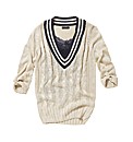 Joe Browns Dropped V Cricket Jumper