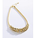 Adele Marie Crystal Cluster Necklace