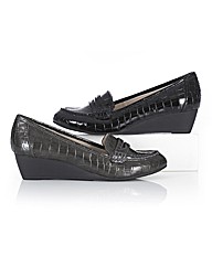 Lotus Mock Croc Print Wedges Lotus Mock Croc Print Wedges