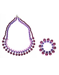 Fresh Cargo Necklace and Bracelet Set