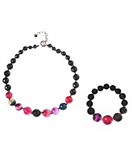 Fresh Cargo Necklace and Bracelet Set