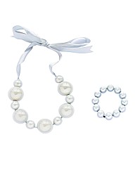 Fresh Cargo Necklace and Bracelet Set