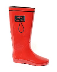 Redfoot Red Gloss Rain Boot