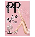 Pretty Polly 10 Denier Gloss Tights Pk2