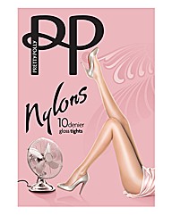 Pretty Polly 10 Denier Gloss Tight Pk2