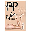Pretty Polly Nylons 10 Denier Gloss Pk2