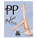 Pretty Polly Gloss Lace Hold Ups Pk2