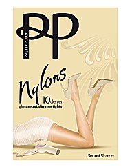 Pretty Polly Gloss Slimmer Tights Pk2