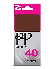 Pretty Polly Opaque Tights Pk4