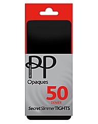 Pretty Polly Slimmer Opaque Tights Pk2