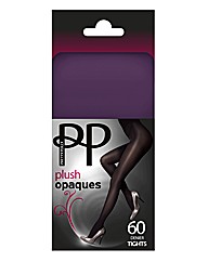 Pretty Polly Plush Opaque Tights Pk2