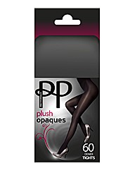 Pretty Polly Plush Opaque Tights Pk2