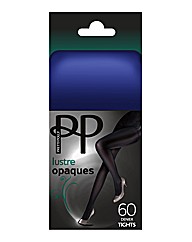 Pretty Polly 60Denier Lustre Tights Pk2