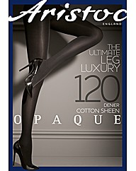 Aristoc 120 Denier Cotton Sheen Tights