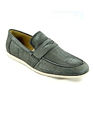 Journey Travel Grey Loafers