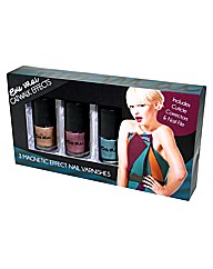 3 Piece Magnetic Nail Varnish Set