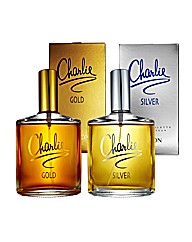 Charlie Gold and Silver 100ml EDT BOGOF