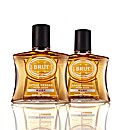 Brut Musk 100ml Aftershave - BOGOF