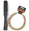 Babyliss Blonde Braided Headband & Brush
