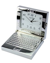 Personalised Miniature Laptop Clock