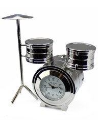 Personalised Minature Drum Kit Clock
