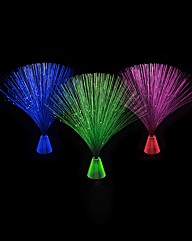 Set of Three Microfibre Optic Lights