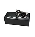 Personalised Silver Plated Pair Cufflink