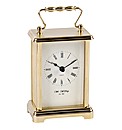 Personalised Gold Finish Carriage Clock
