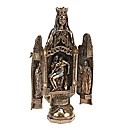 Polished Bronze Mary Figurine