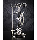 Glass Butterfly Jewellery Holder