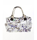 V&A Blue Floral Grab Bag