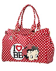 Betty Boop Large Polka Dot Bag