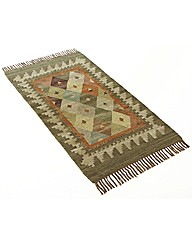 Bazaar Wool Kilim Rug