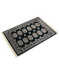 Tabriz Faux Silk Rug 63X91inches