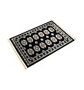 Tabriz Faux Silk Rug 63X91inches