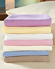 Cottonette Fitted Sheet BOGOF