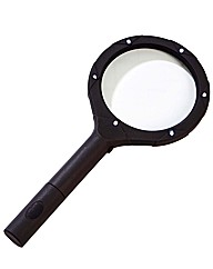 Magnifier with LED