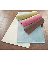 Plain Dye Wool Rugs 63x91