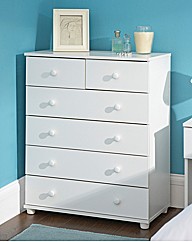AspenBedroomFurniture 4 plus 2Drwr Chest