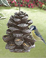 Pine Cone Bird Feeder