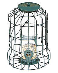 Caged Bird Feeders Seed and Peanut Set