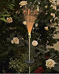 Fibre Optic Solar Stake Lights Pack 3