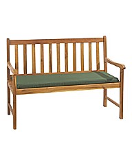 Waterproof Garden Cushion 2 Seat Bench