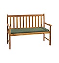 Waterproof Garden Cushion 2 Seat Bench