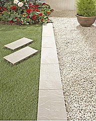 8pc Stone Effect Plant Border