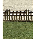 Bronze Effect Fence Edging 4pk