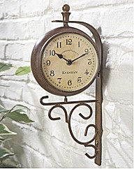 Evesham Clock and Thermometer